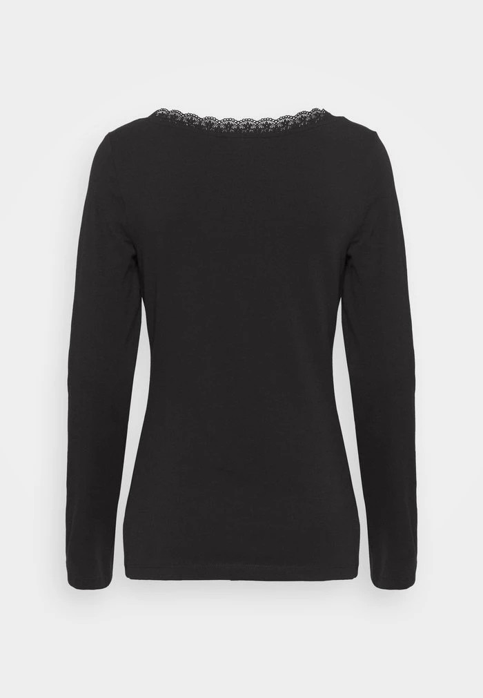 T-Shirt ANNA FIELD Anna Field Long Sleeved Top Noir Femme | KKD-0791867